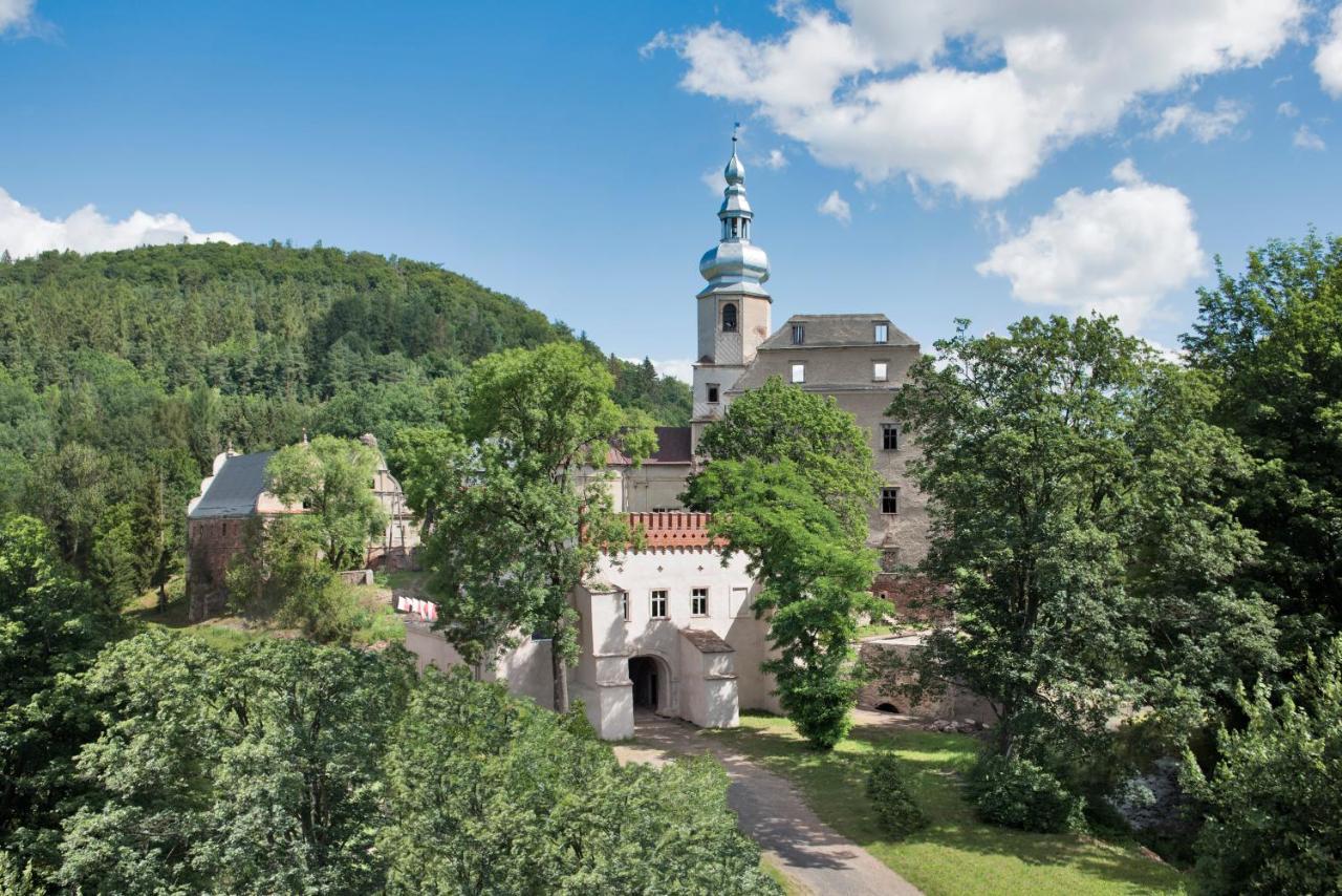 Zamek Sarny - Schloss Scharfeneck Kłodzko Exterior foto